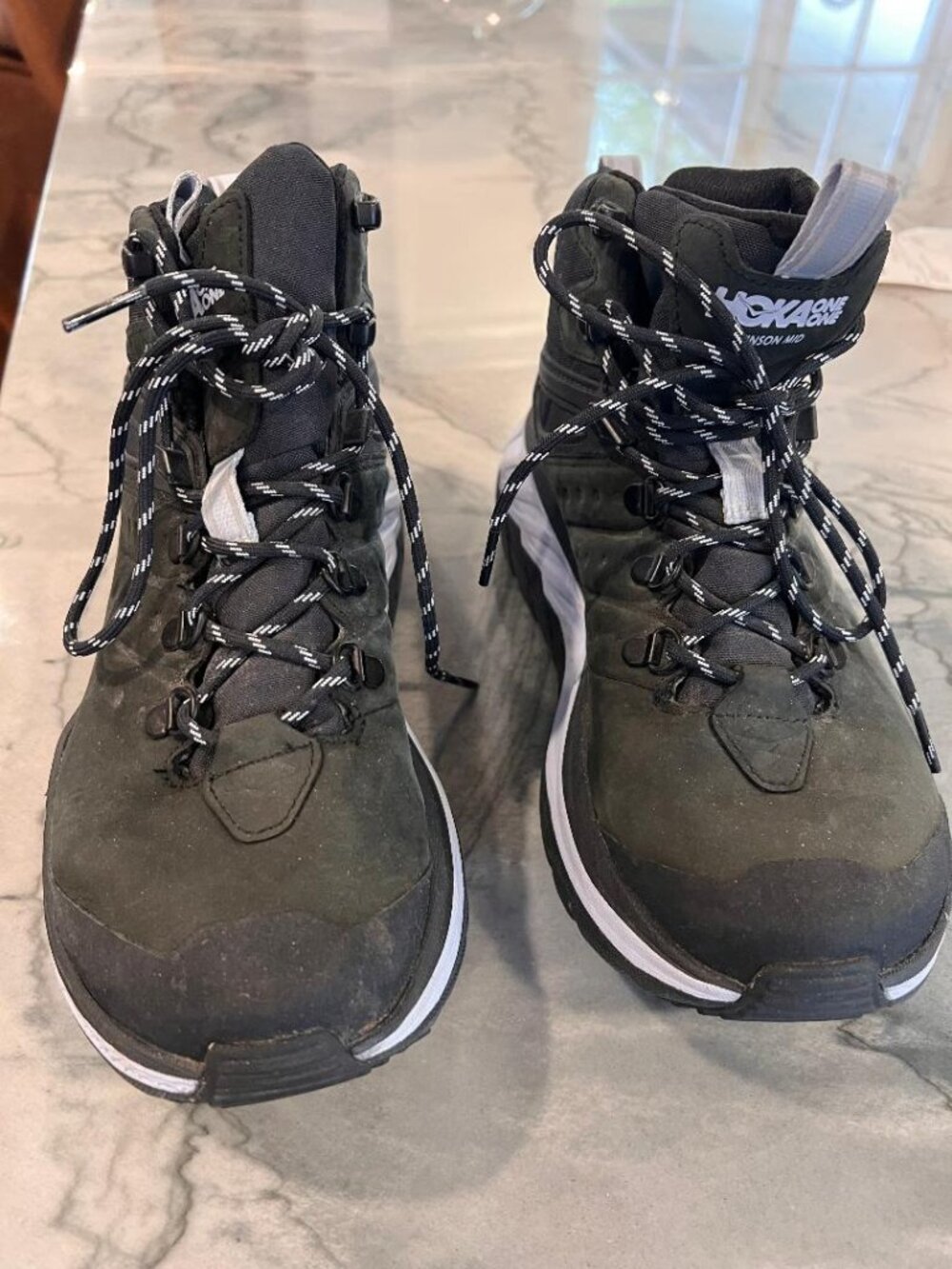 Hoka Stinson Gore Tex Ultra Cushioned Waterproof Hiking Boots Size 8.5 (women's)